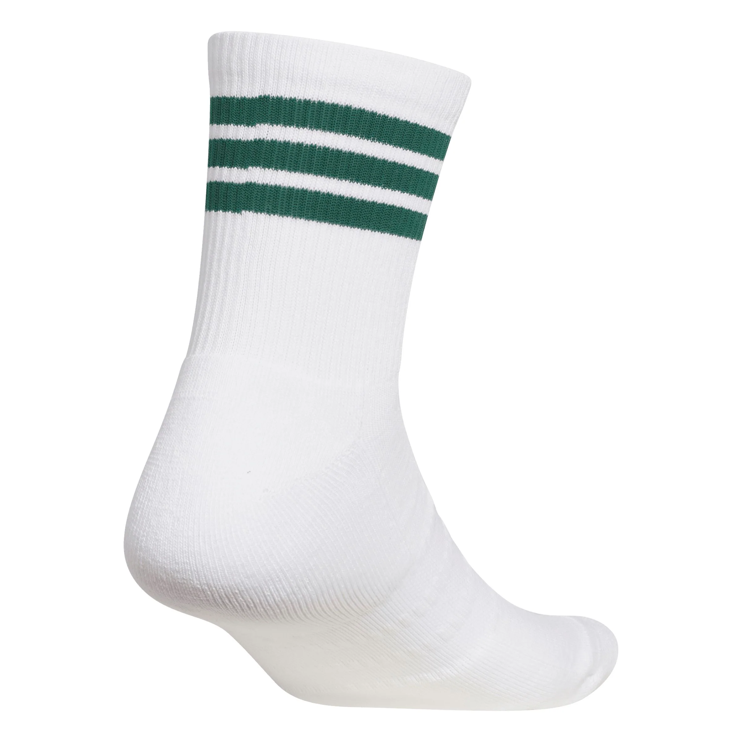 Adidas Chaussettes Mi-Mollet 3 bandes Vert/Blanc - Image 4