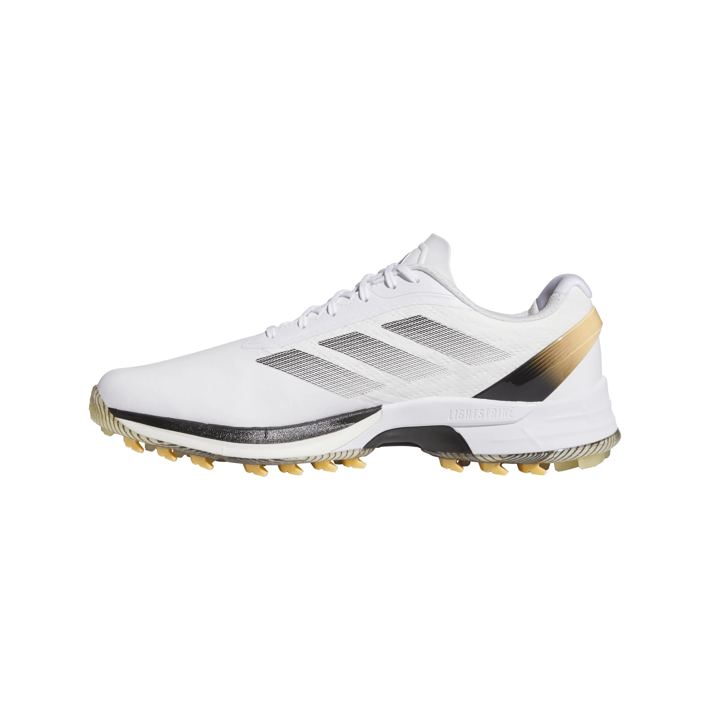 Adidas Chaussure de golf Adizero Blanc Gold - Image 8