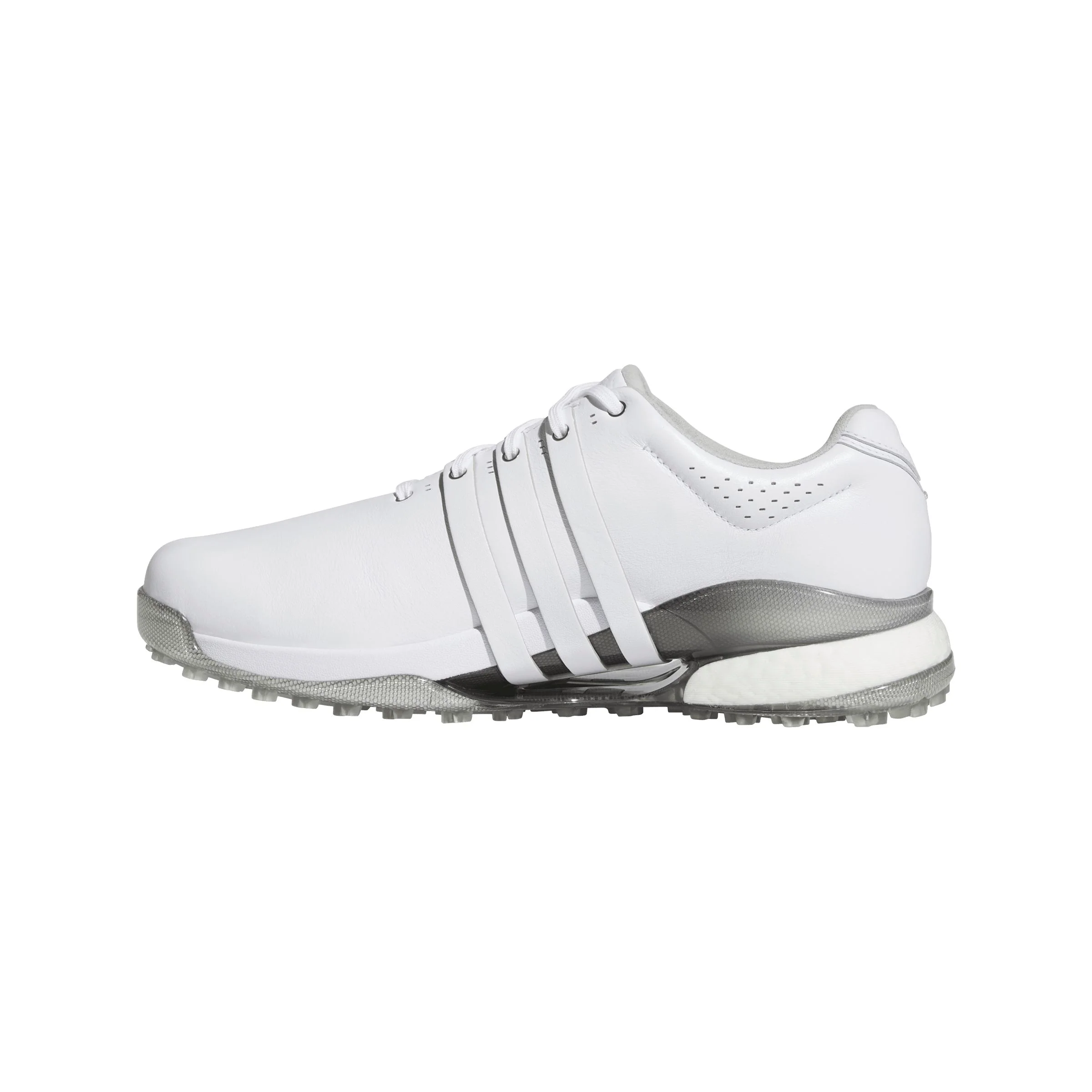 Adidas Chaussure de golf Tour 360 SL Blanc Gris avec chausson large - Image 7