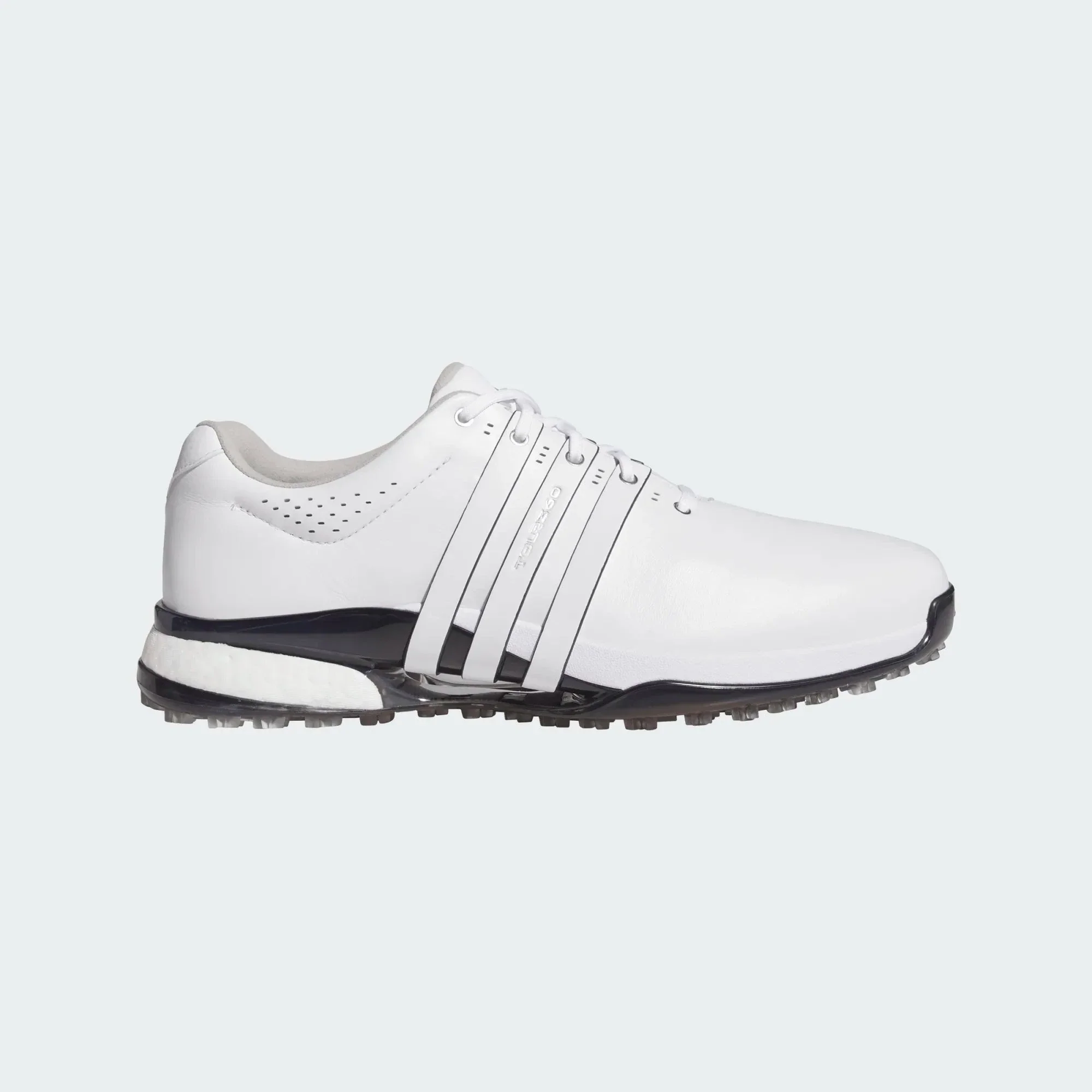 ADIDAS Chaussure de golf Tour 360 SL blanche marine rouge - Image 10
