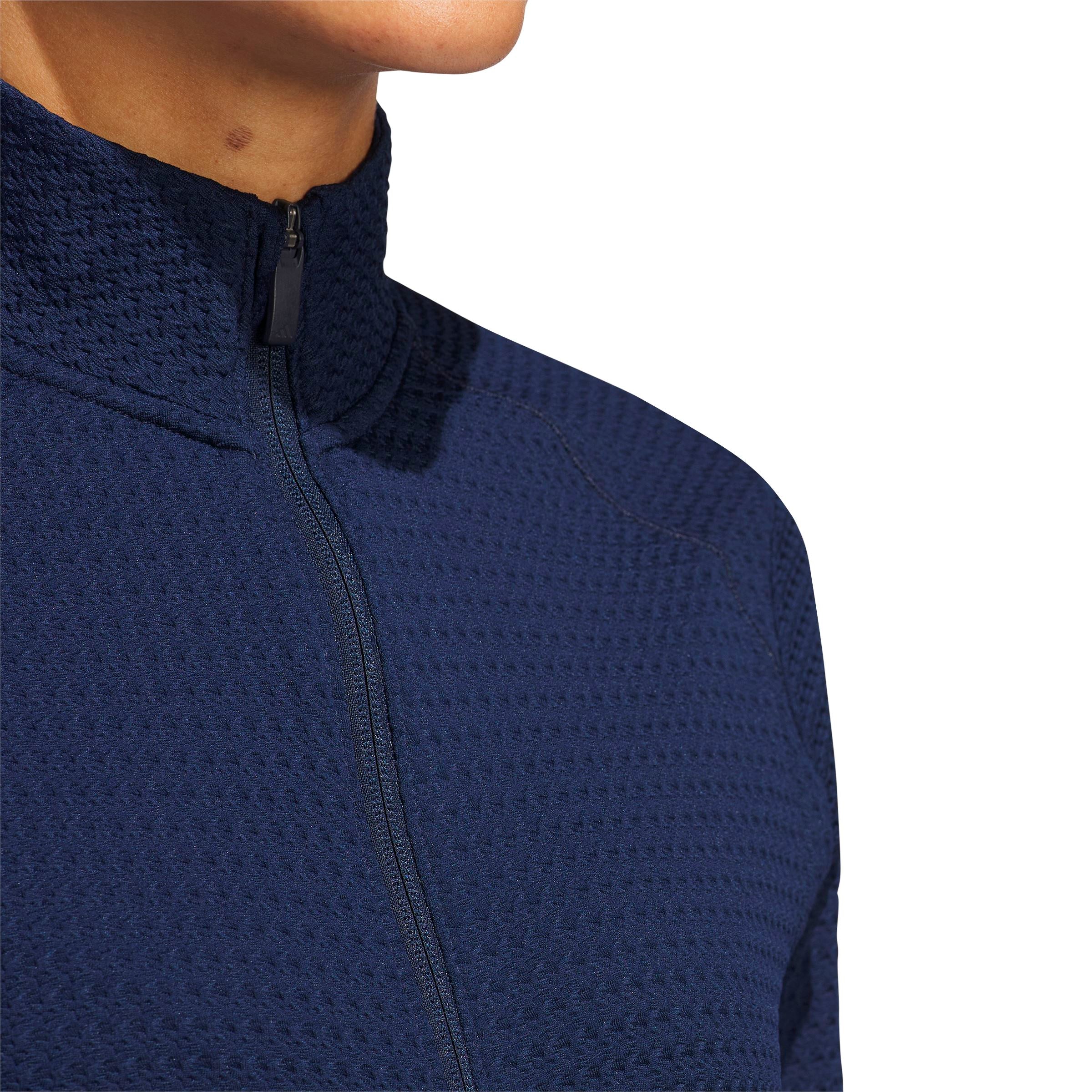 Adidas femme Veste Ultimate365 Texturé Navy - Image 4