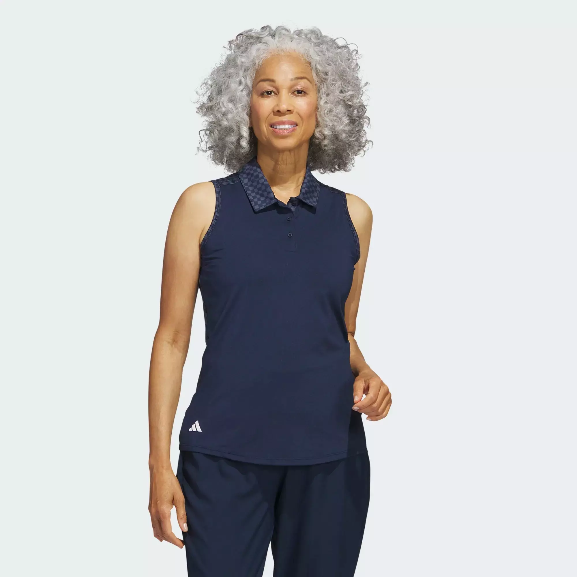 Adidas Golf Polo Sans manche Femme Conavy - Image 5
