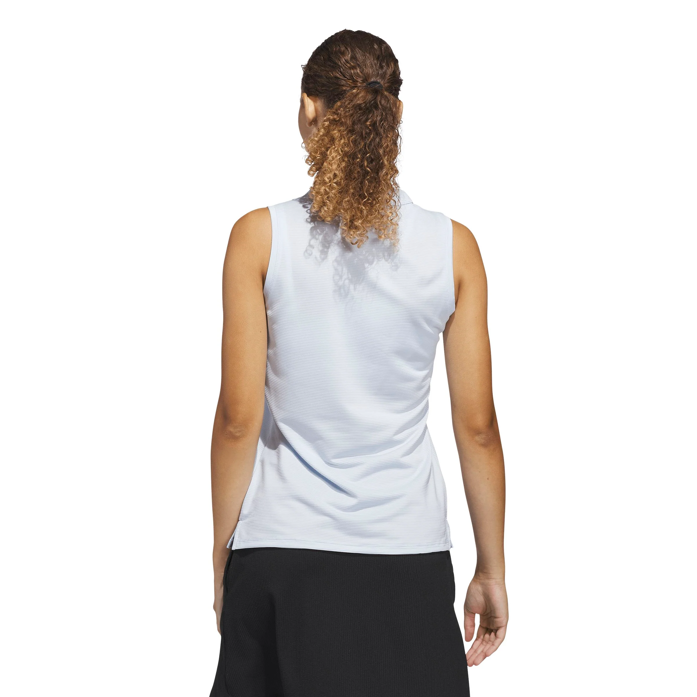 Adidas Polo Femme sans manches Ottoman Bleu Ciel - Image 2