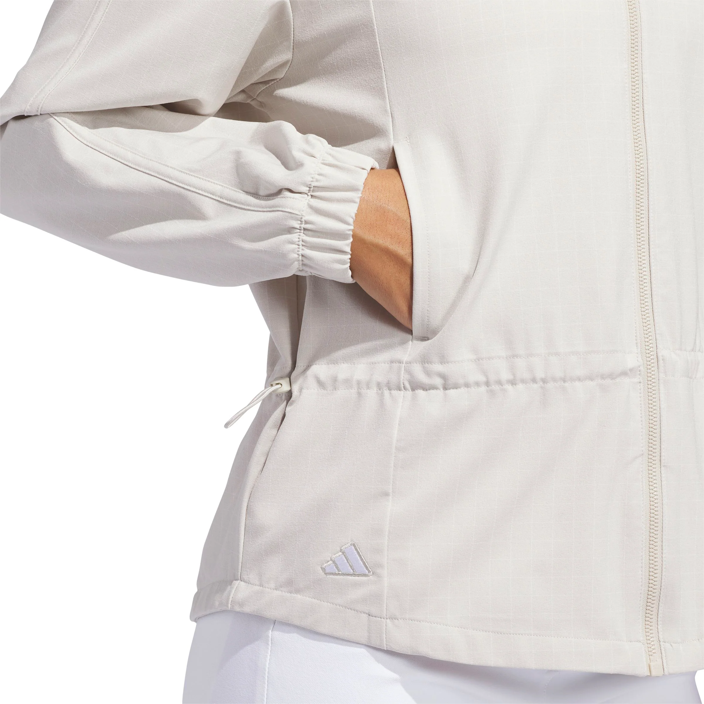 Adidas Veste Femme GRD FZ Beige - Image 3