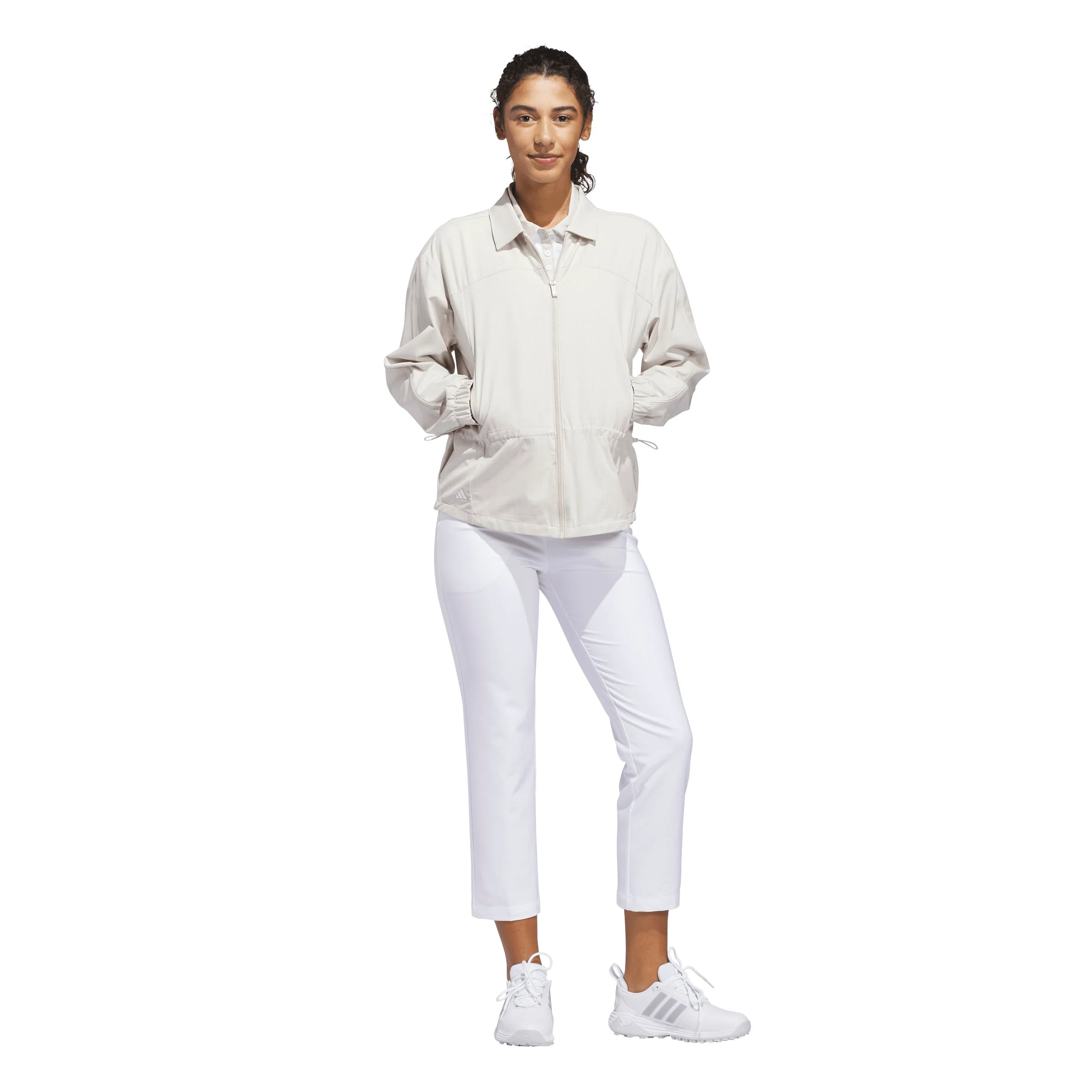 Adidas Veste Femme GRD FZ Beige - Image 8