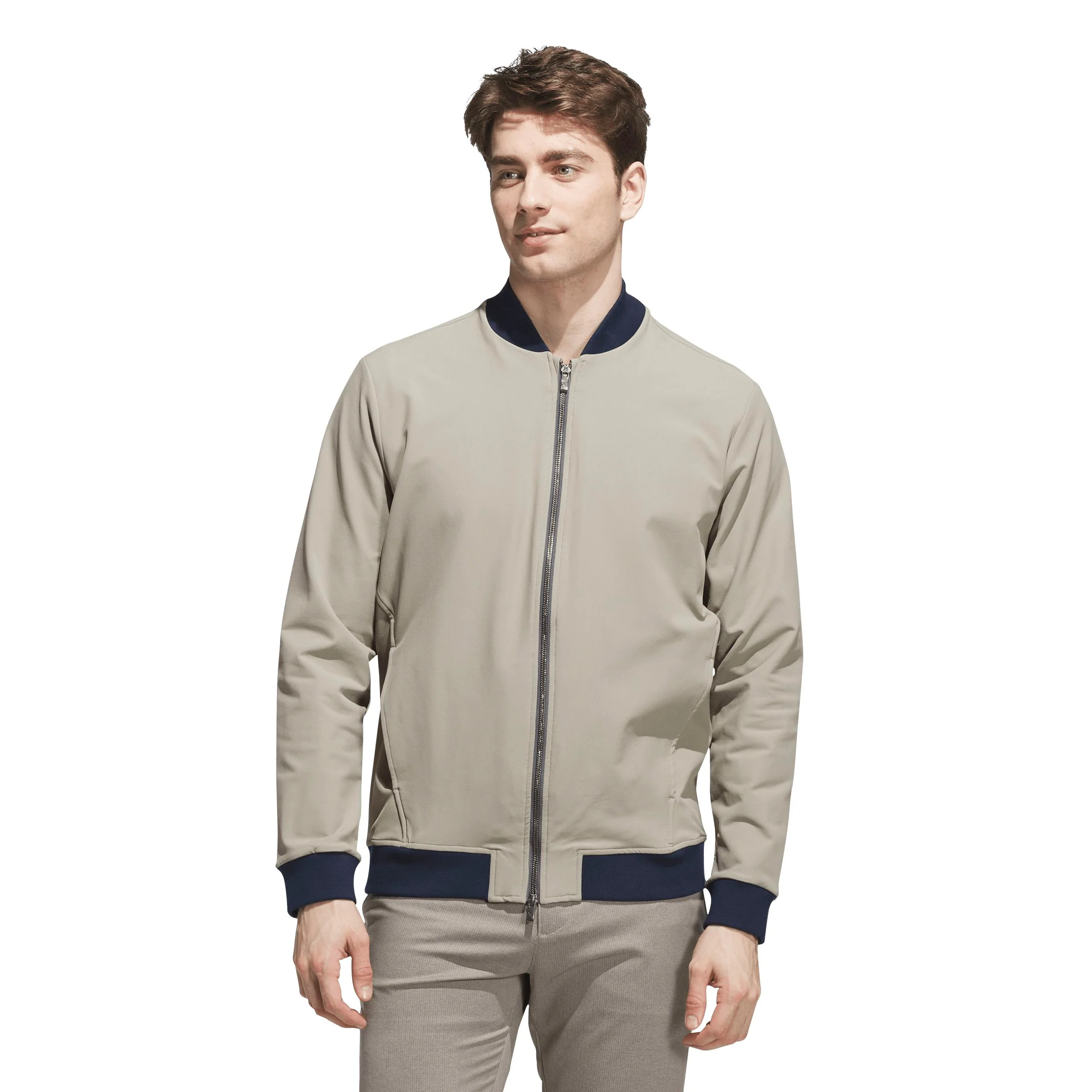 Adidas VESTE Ultimate 365 Elevate Full Zip Homme Beige