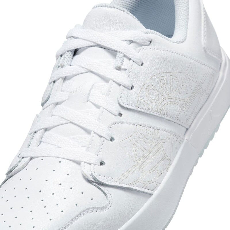 Jordan Retro 1 Low Golf Blanche - Image 4