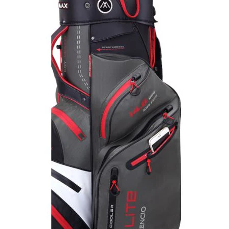Big Max sac chariot DRI LITE Silencio Charcoal White Black - Image 8