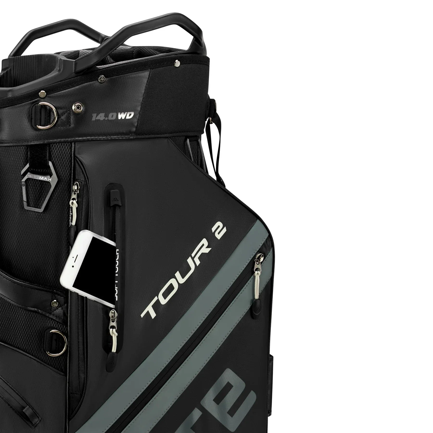 Big Max Sac Chariot Dri Lite Tour 2 Black - Image 5