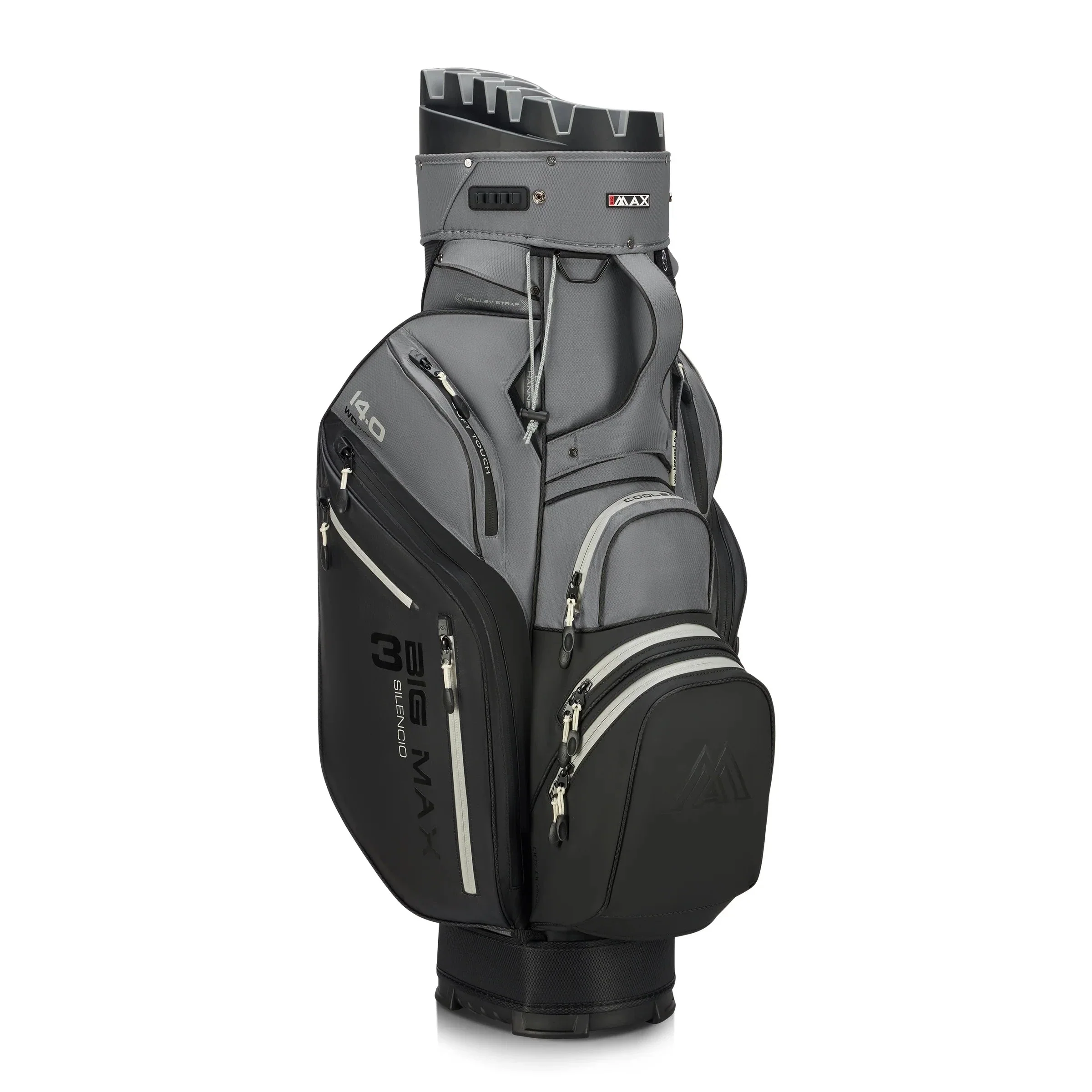 Big Max Sac Chariot Silencio 3 Black Grey - Image 3