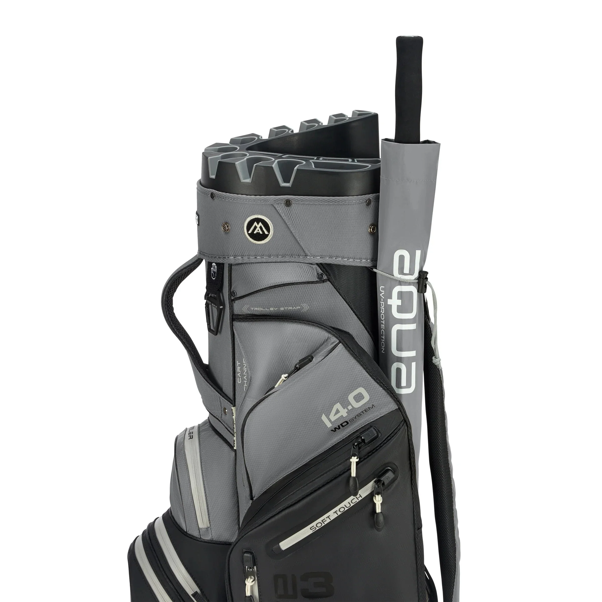 Big Max Sac Chariot Silencio 3 Black Grey - Image 9