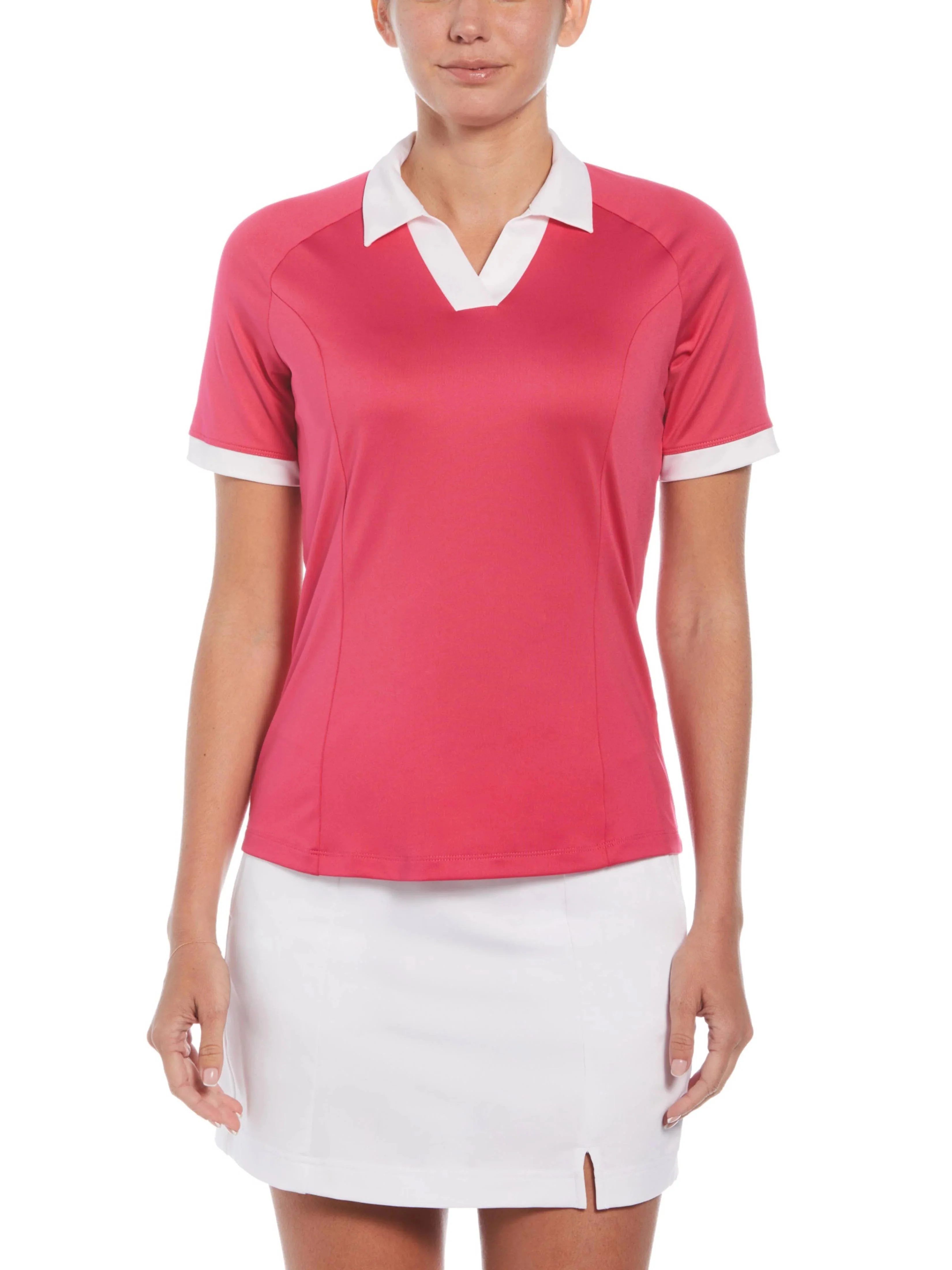 Callaway Femme Polo Color Block V-Placket - Image 5