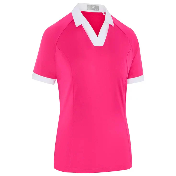 Callaway Femme Polo Color Block V-Placket - Image 7