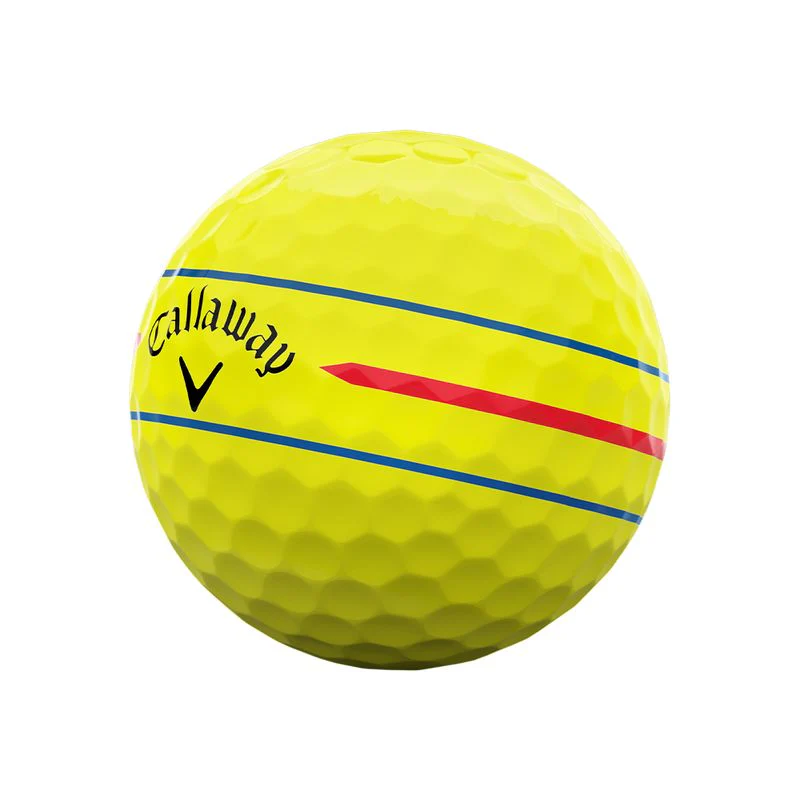 Callaway Balles Chrome Soft 360 Triple Track jaune 2026 (boite de 12) - Image 3