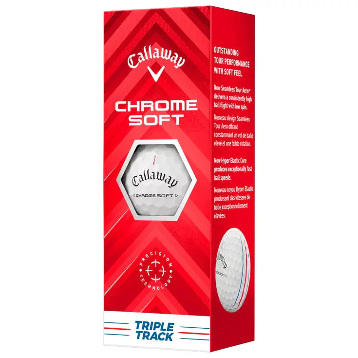 Callaway Balles Chrome Soft Triple Track 2024 - Image 4