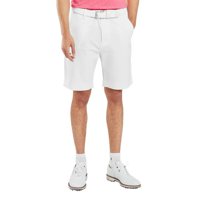 Footjoy Bermuda coupe fuselé Blanc - Image 2