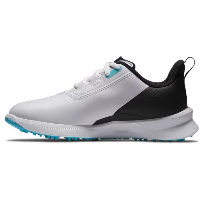 Footjoy Fuel Junior Blanche Noir Bleu (2026) - Image 3