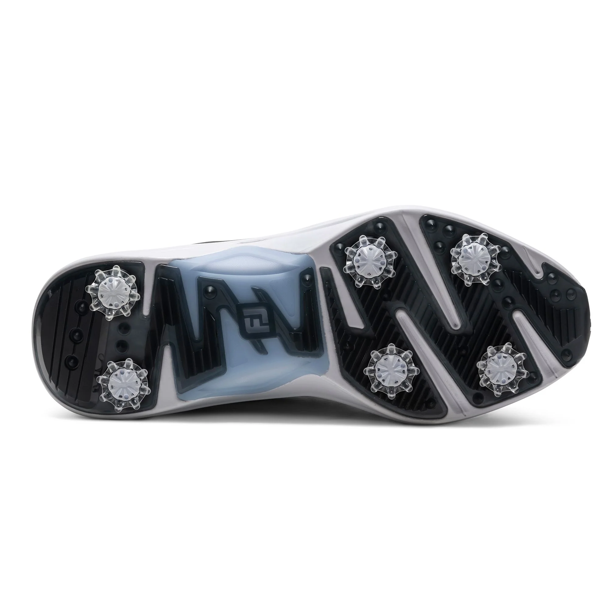 FootJoy Chaussure HyperFlex 2026 Blanche Bleu Noire - Image 2