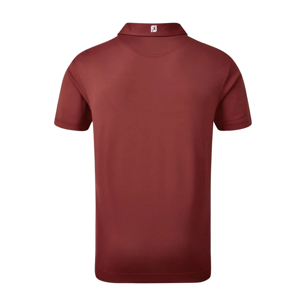 Footjoy Polo Stretch Piqué Bordeaux - Image 4