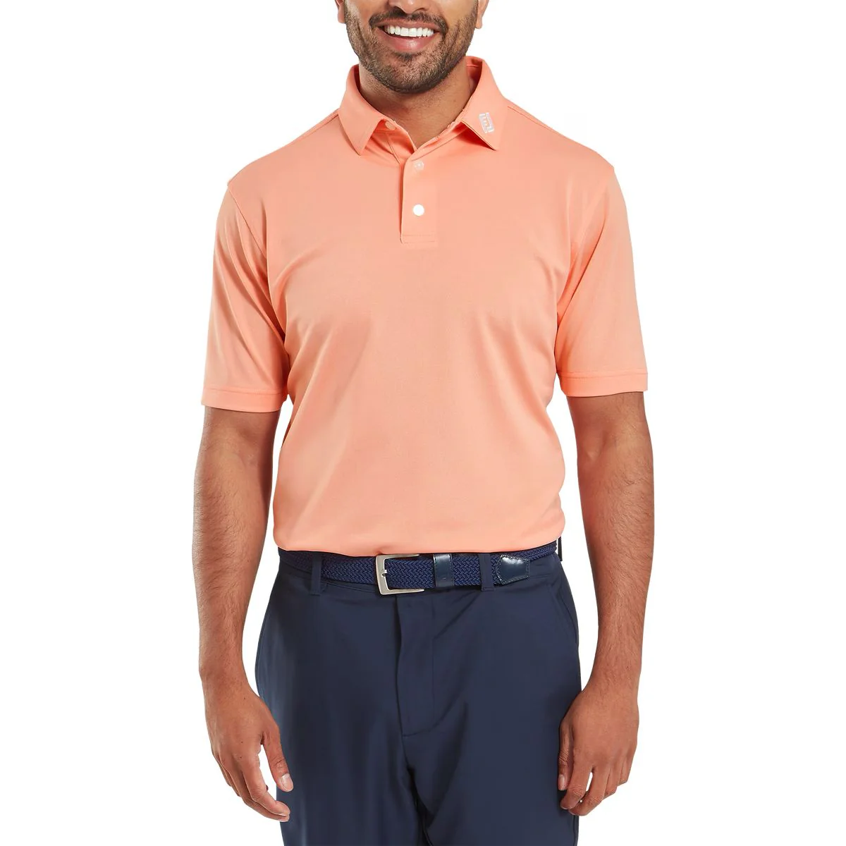 Footjoy Polo Stretch Piqué Pêche