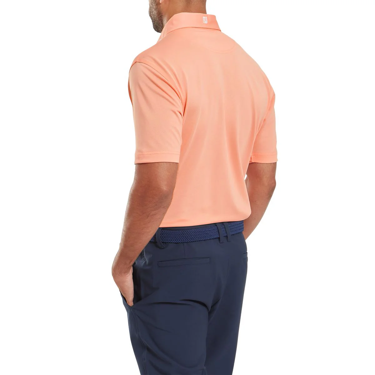 Footjoy Polo Stretch Piqué Pêche - Image 2