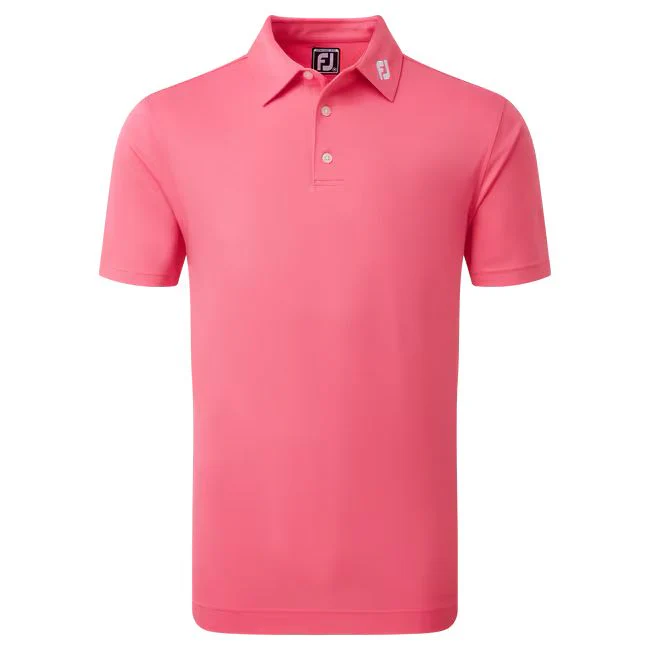 Footjoy Polo Stretch Piqué Rose Pastèque - Image 3