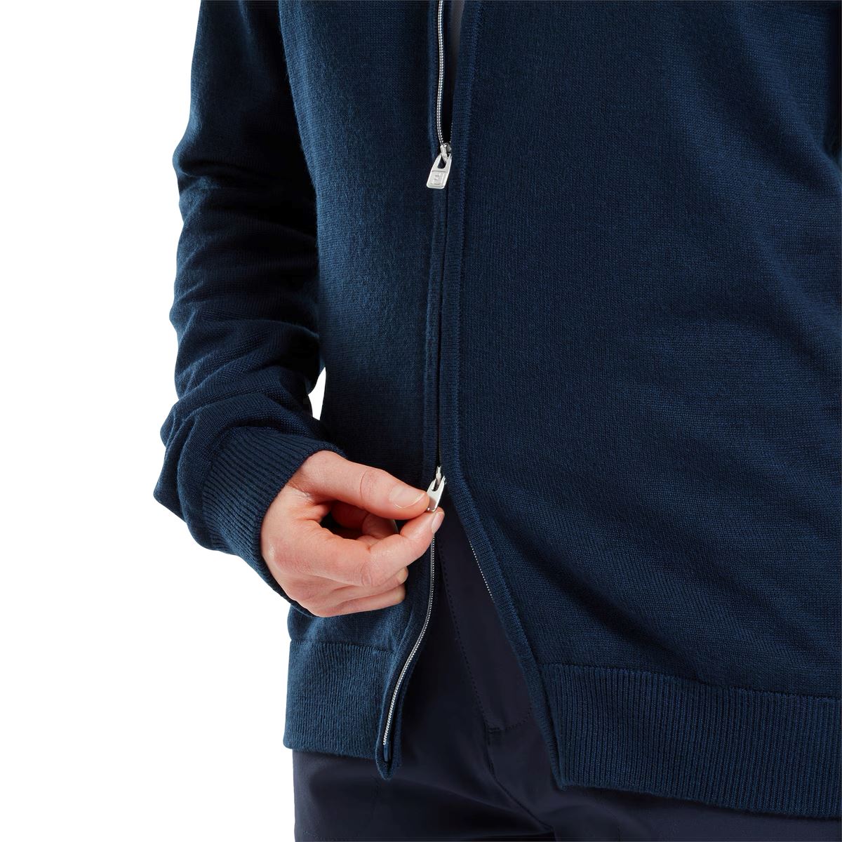 FootJoy Pull Full-Zip doublé Drirelease Femme Navy - Image 5
