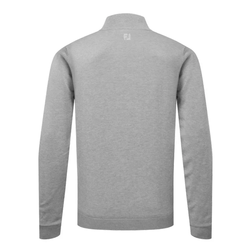 FootJoy Pull Full-Zip doublé Drirelease Gris - Image 4