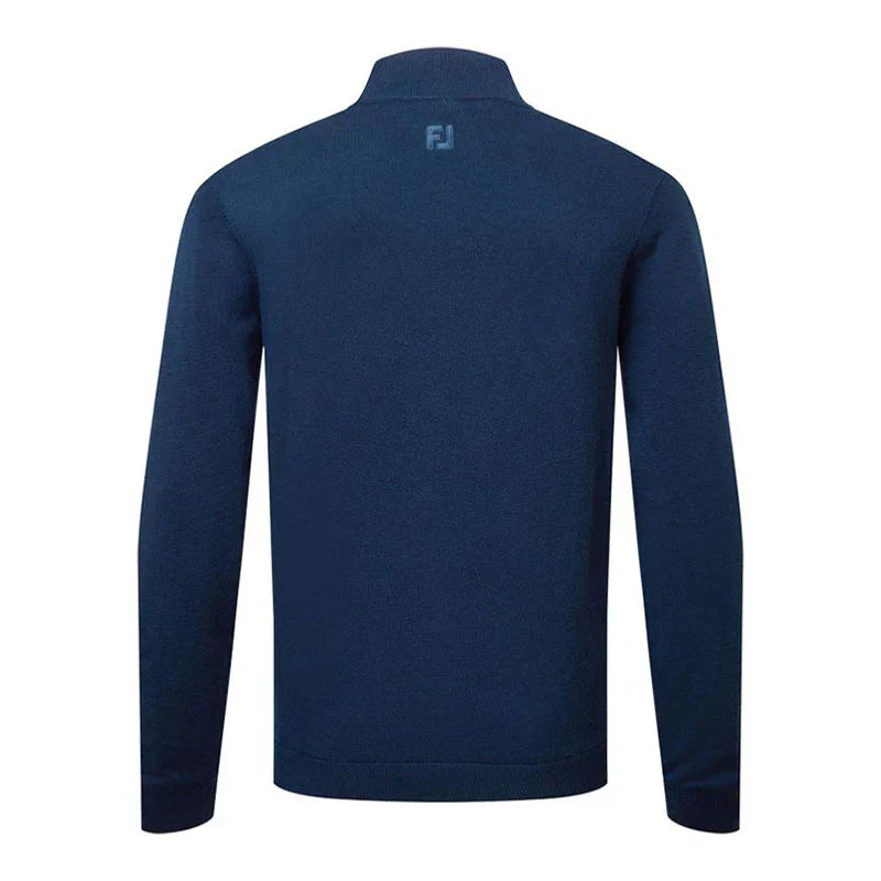 FootJoy Pull Full-Zip doublé Drirelease NAVY - Image 4
