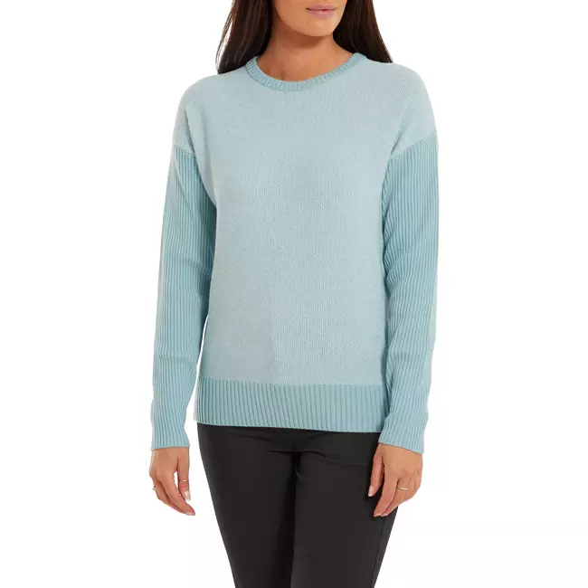 Footjoy pull-over avec col marin blue - Image 2