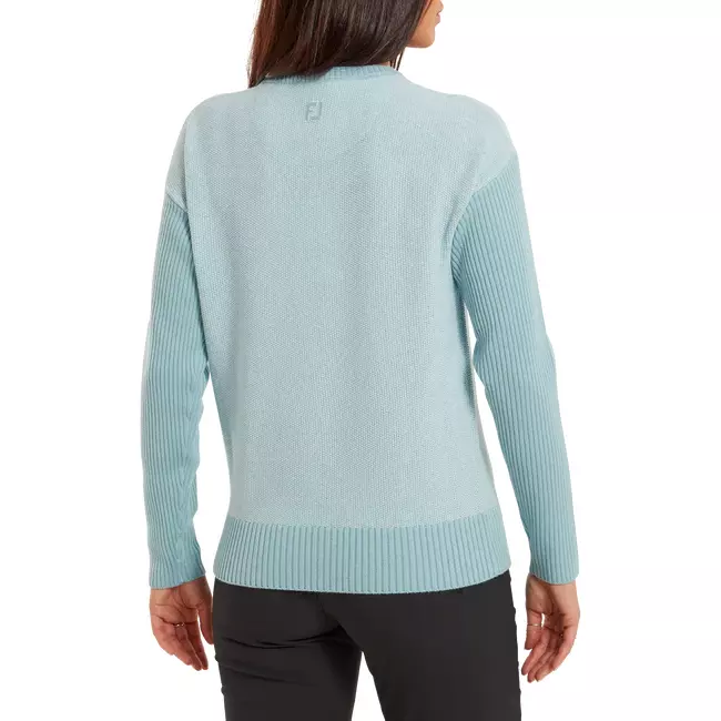 Footjoy pull-over avec col marin blue - Image 3