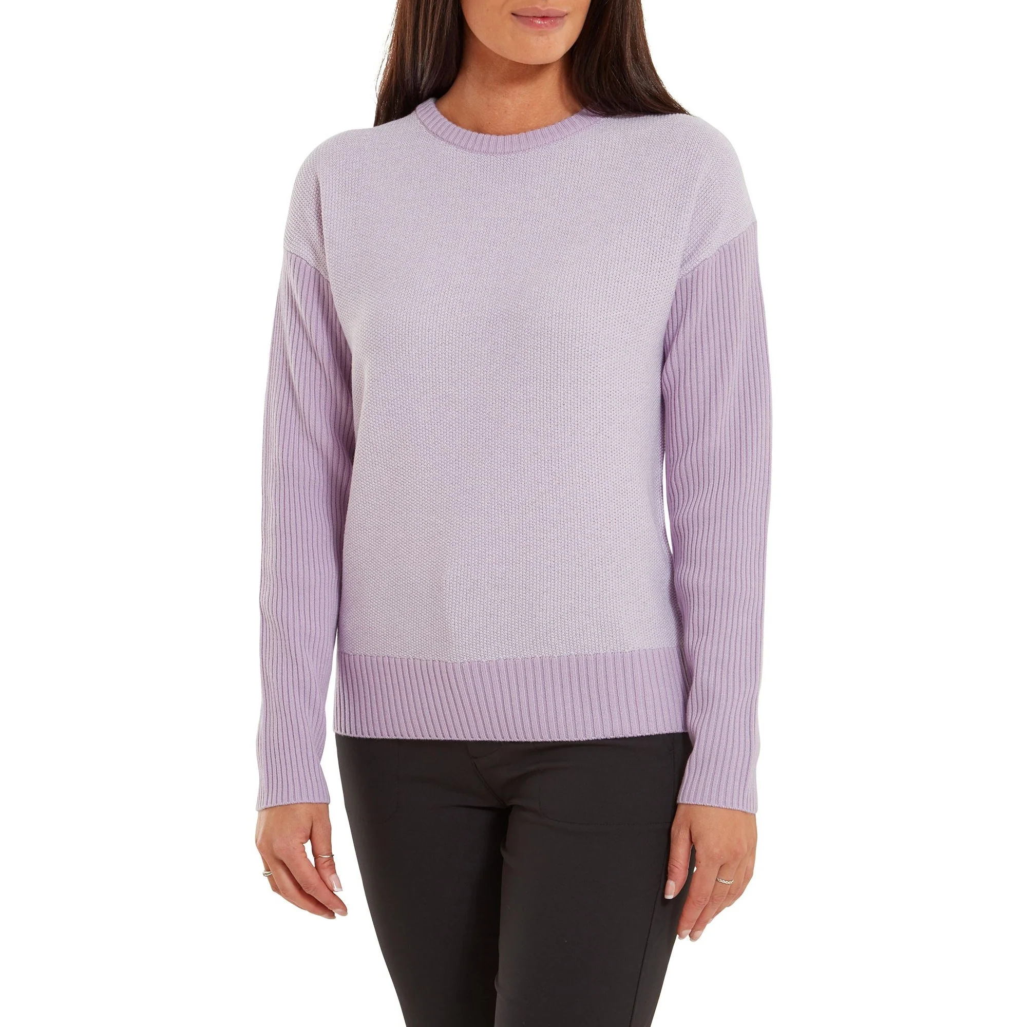 Footjoy pull-over avec col marin Pink - Image 2