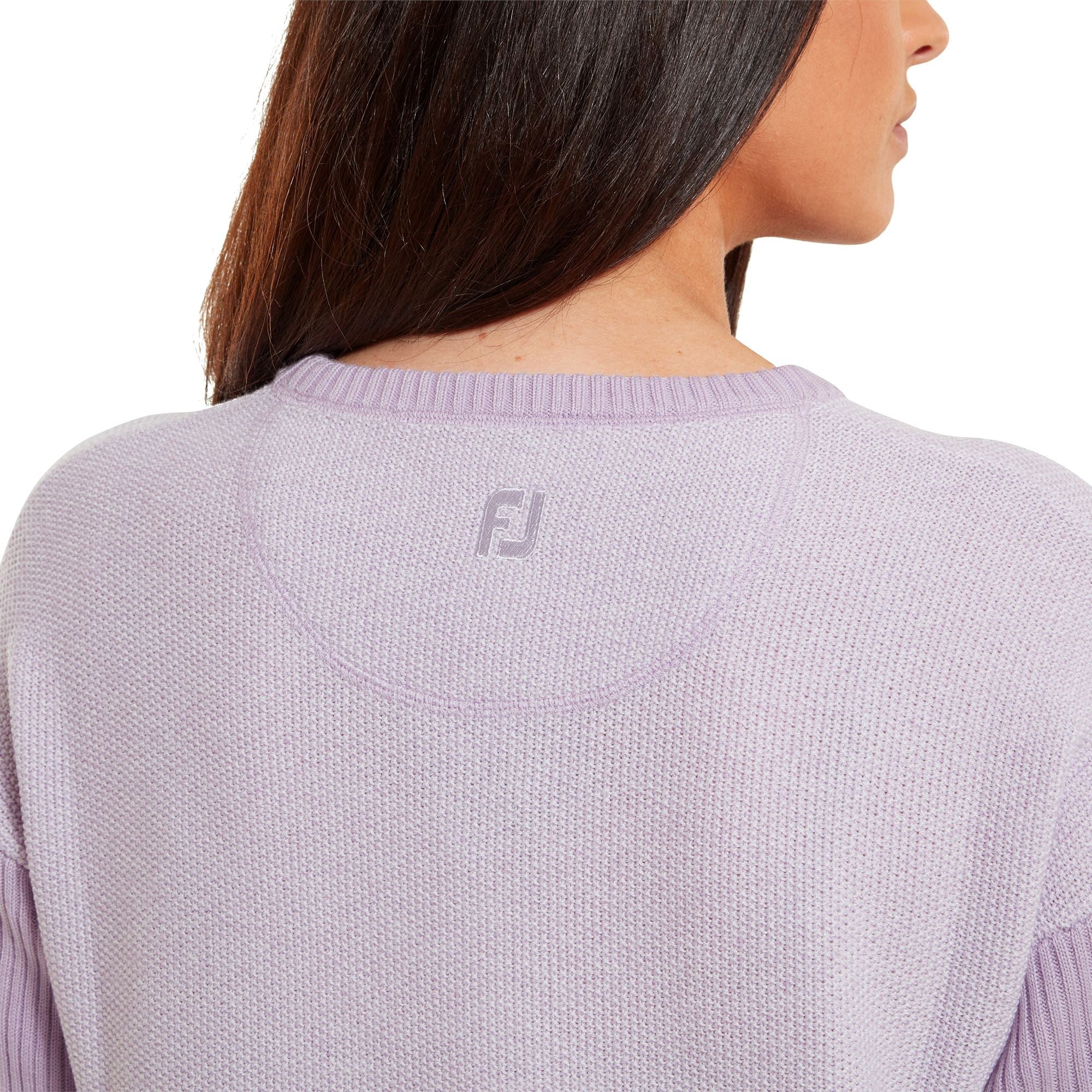 Footjoy pull-over avec col marin Pink - Image 5