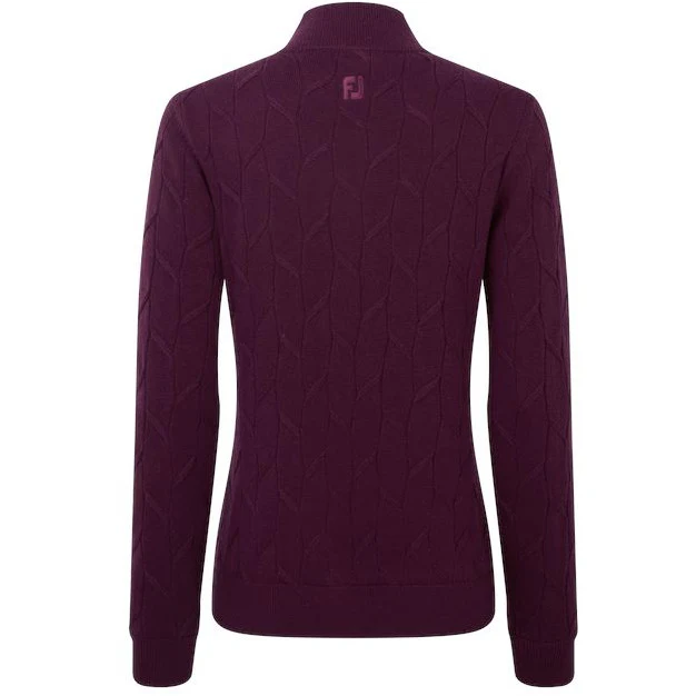 FOOTJOY Pullover coupe vent Full-Zip Violet - Image 2