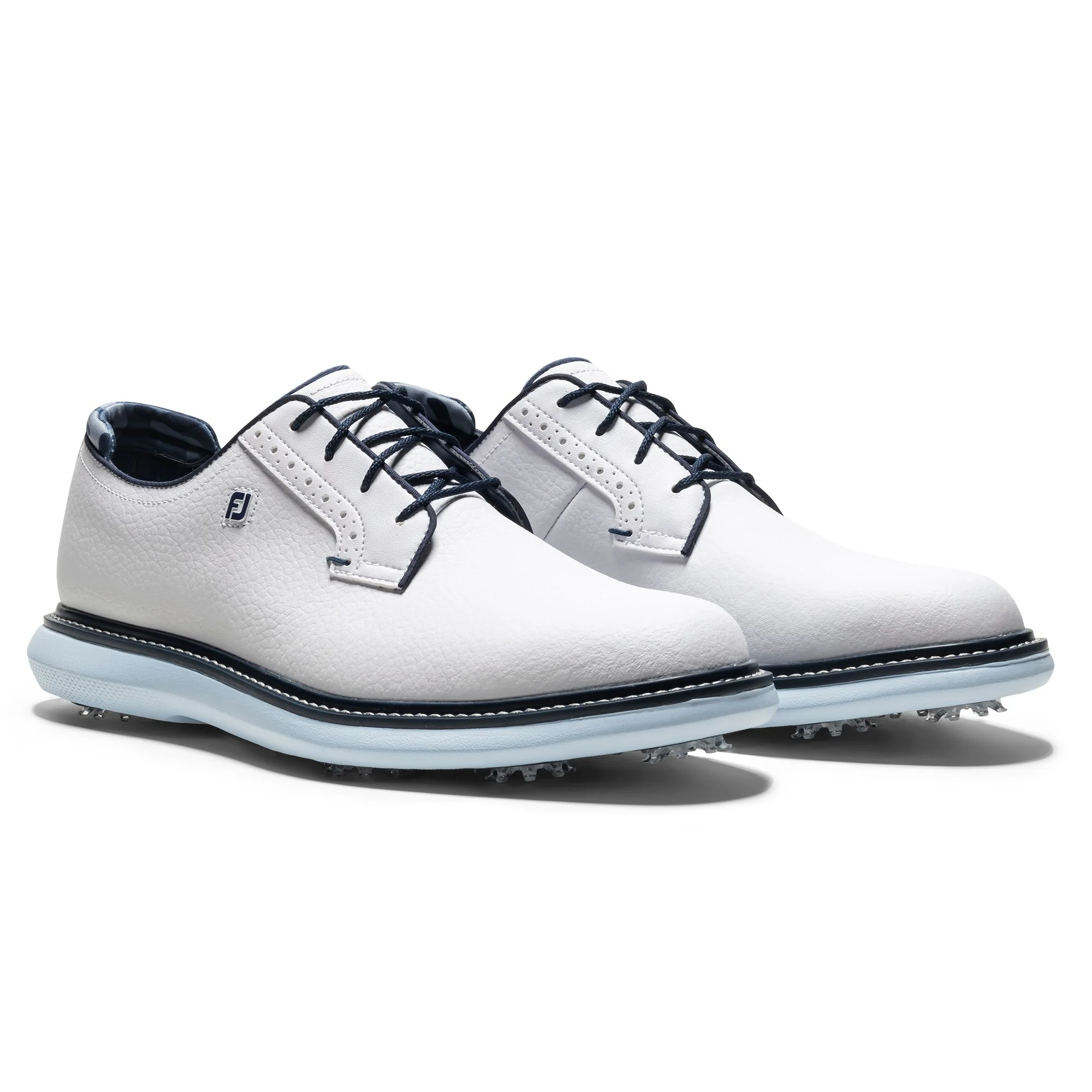 FootJoy Traditions BLUTCHER  Blanche Bleu Marine Bleu - Image 3