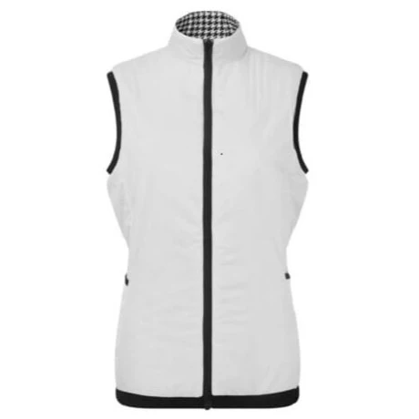 FOOTJOY VESTE REVERSIBLE BLANC NOIR - Image 3