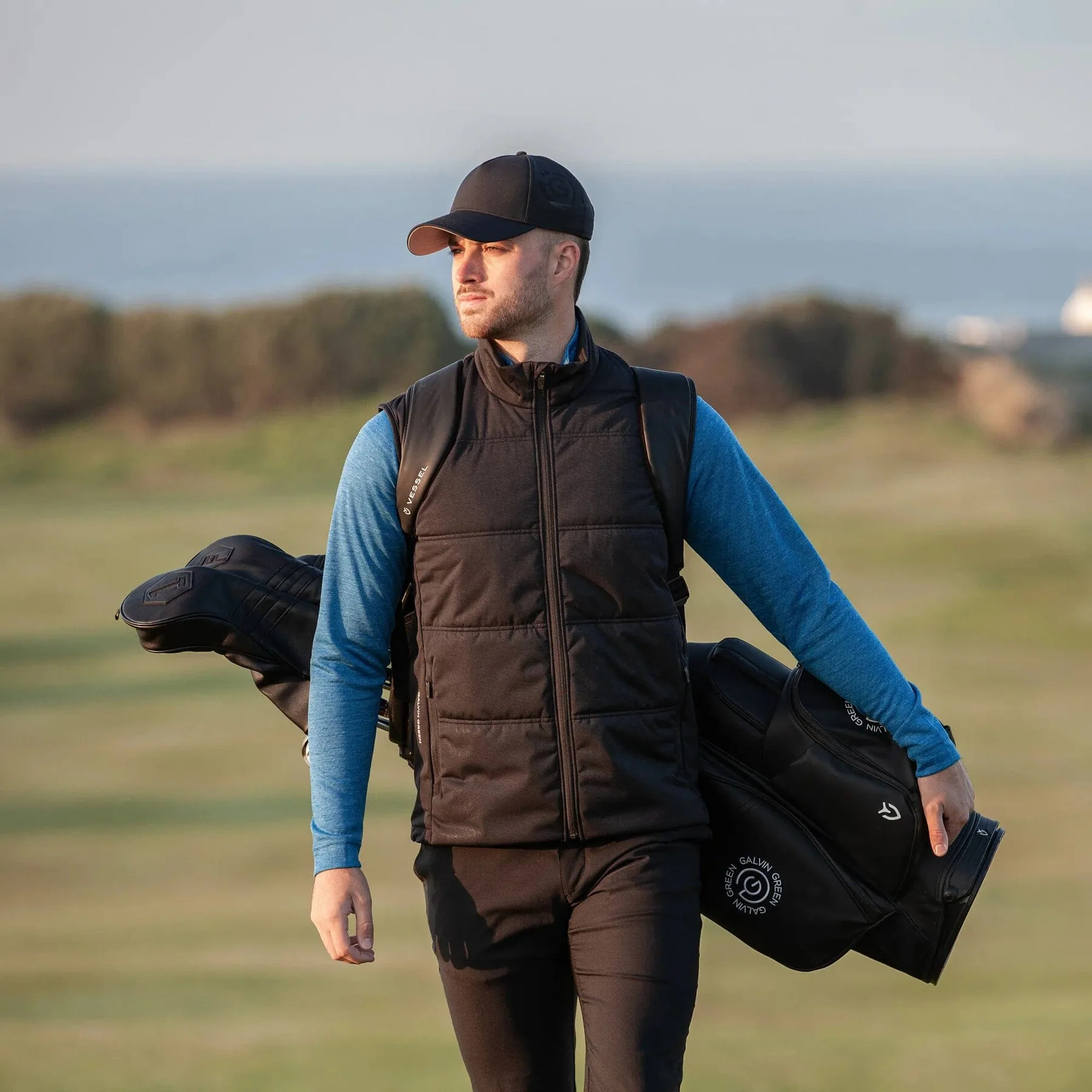 Galvin Green Gilet de golf LENNOX NOIR Régulation thermique et confort premium - Image 6