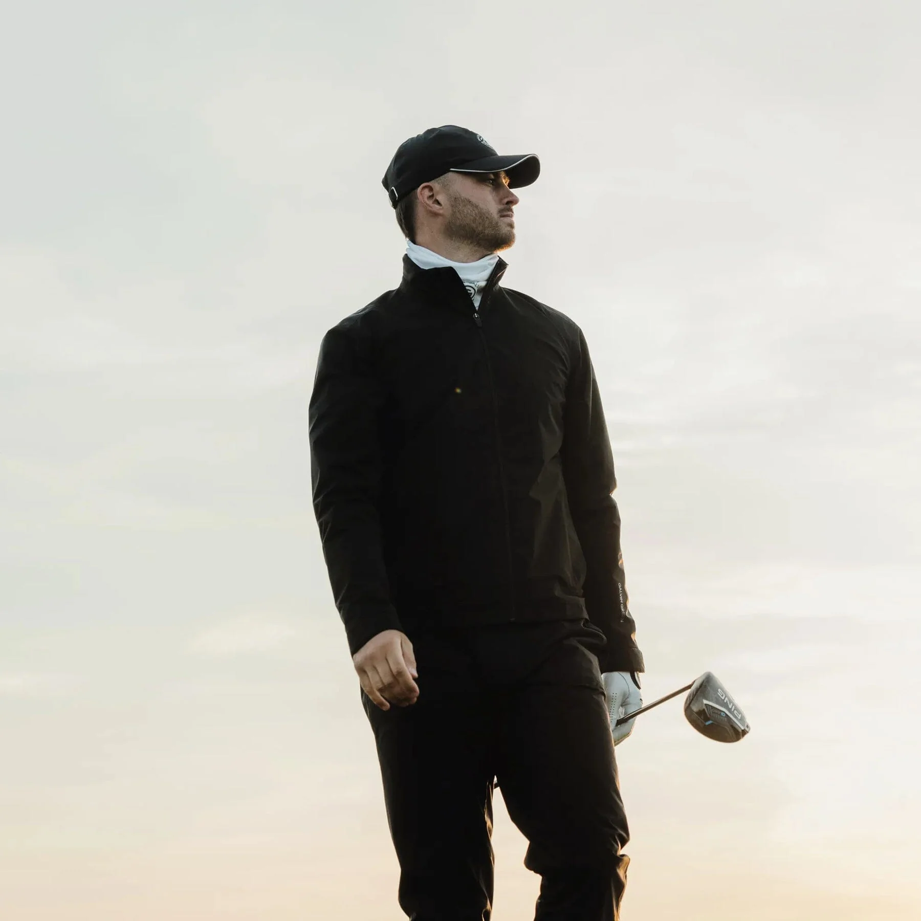 Galvin Green Veste De Pluie Aston Noir - Image 6