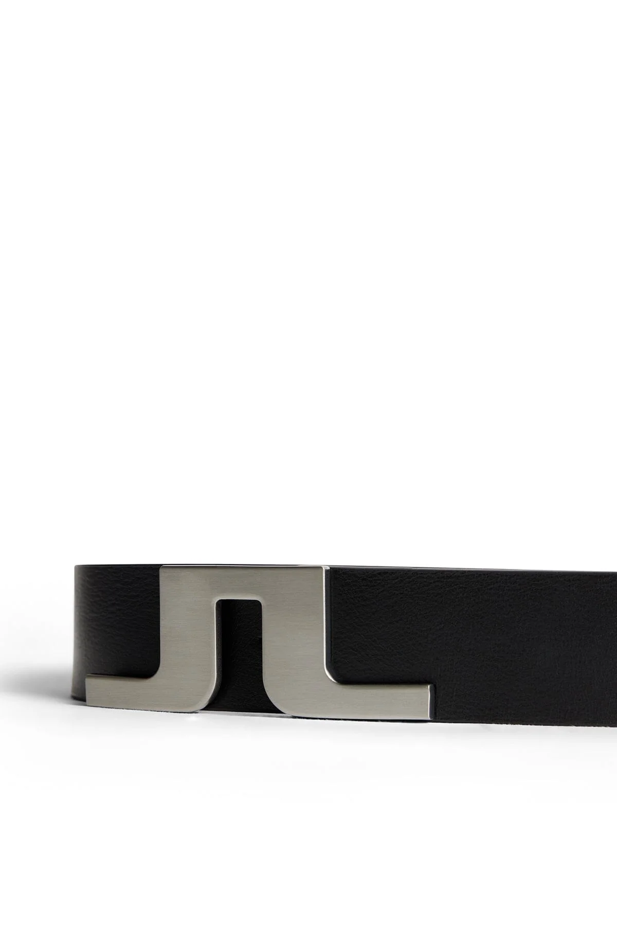 J.Lindeberg Ceinture cuir Bridger Belt JL Black - Image 2