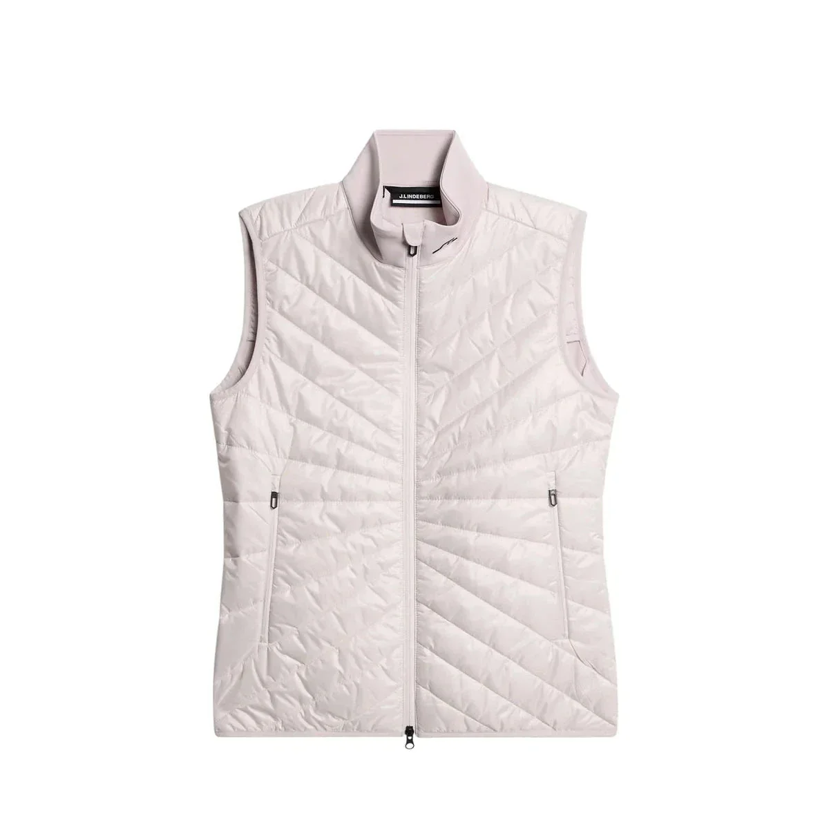 J.LINDEBERG  doudoune sans manche Madde Quilt Hybrid Vest Grey Lilac - Image 3