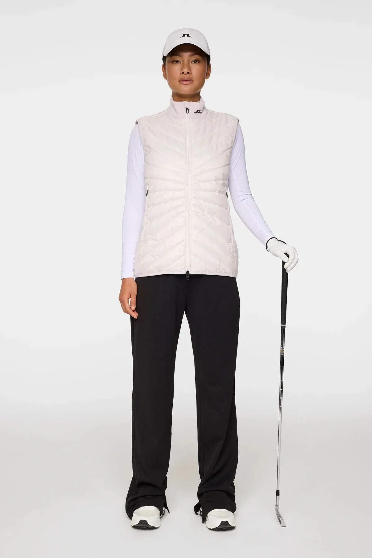 J.LINDEBERG  doudoune sans manche Madde Quilt Hybrid Vest Grey Lilac - Image 6