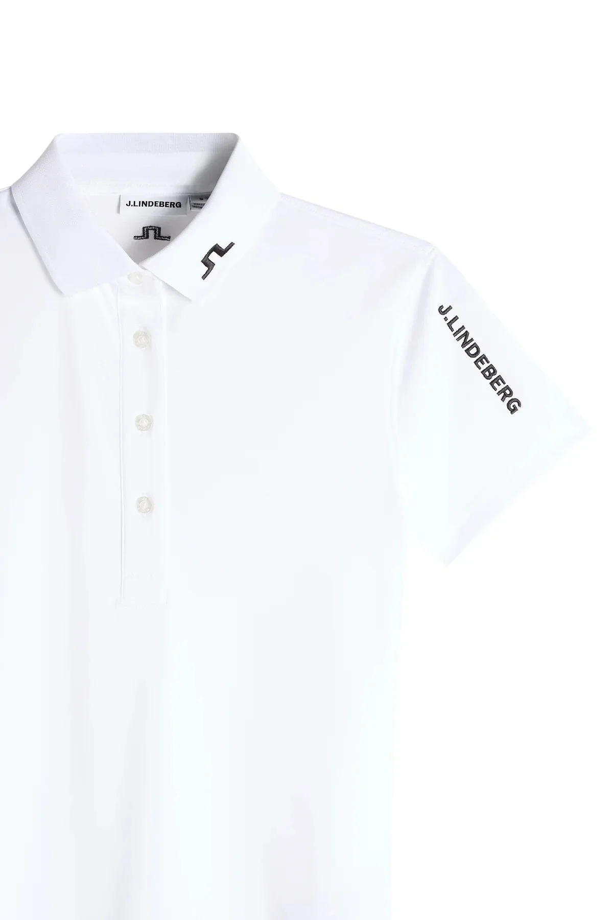 J.Lindeberg Polo Femme Tour Tech JL White - Image 6