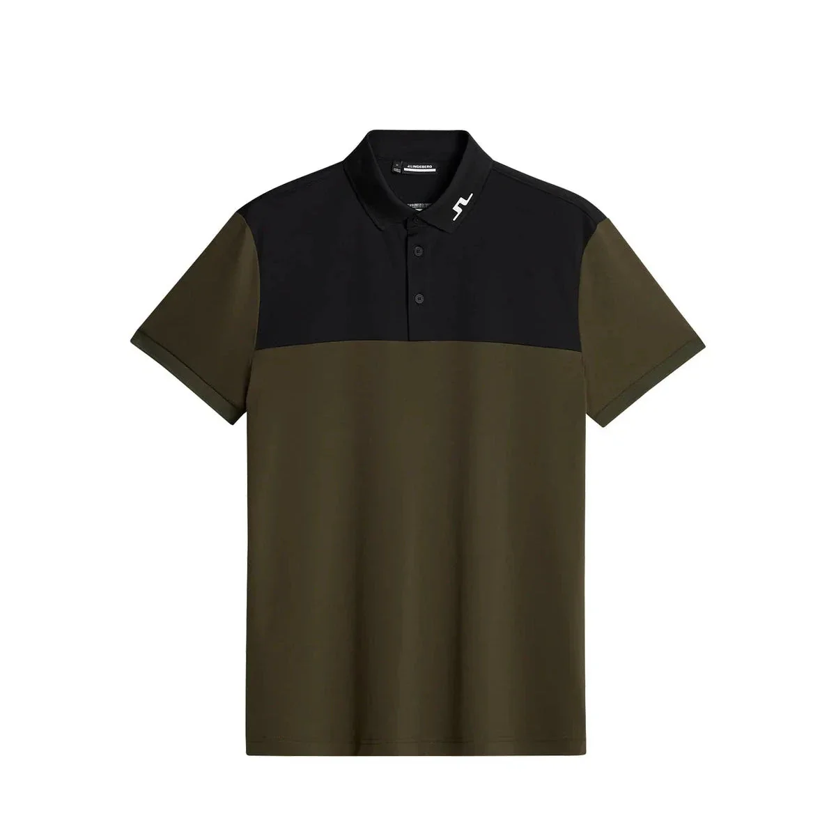 J.LINDEBERG Polo Jeff Forest green - Image 3