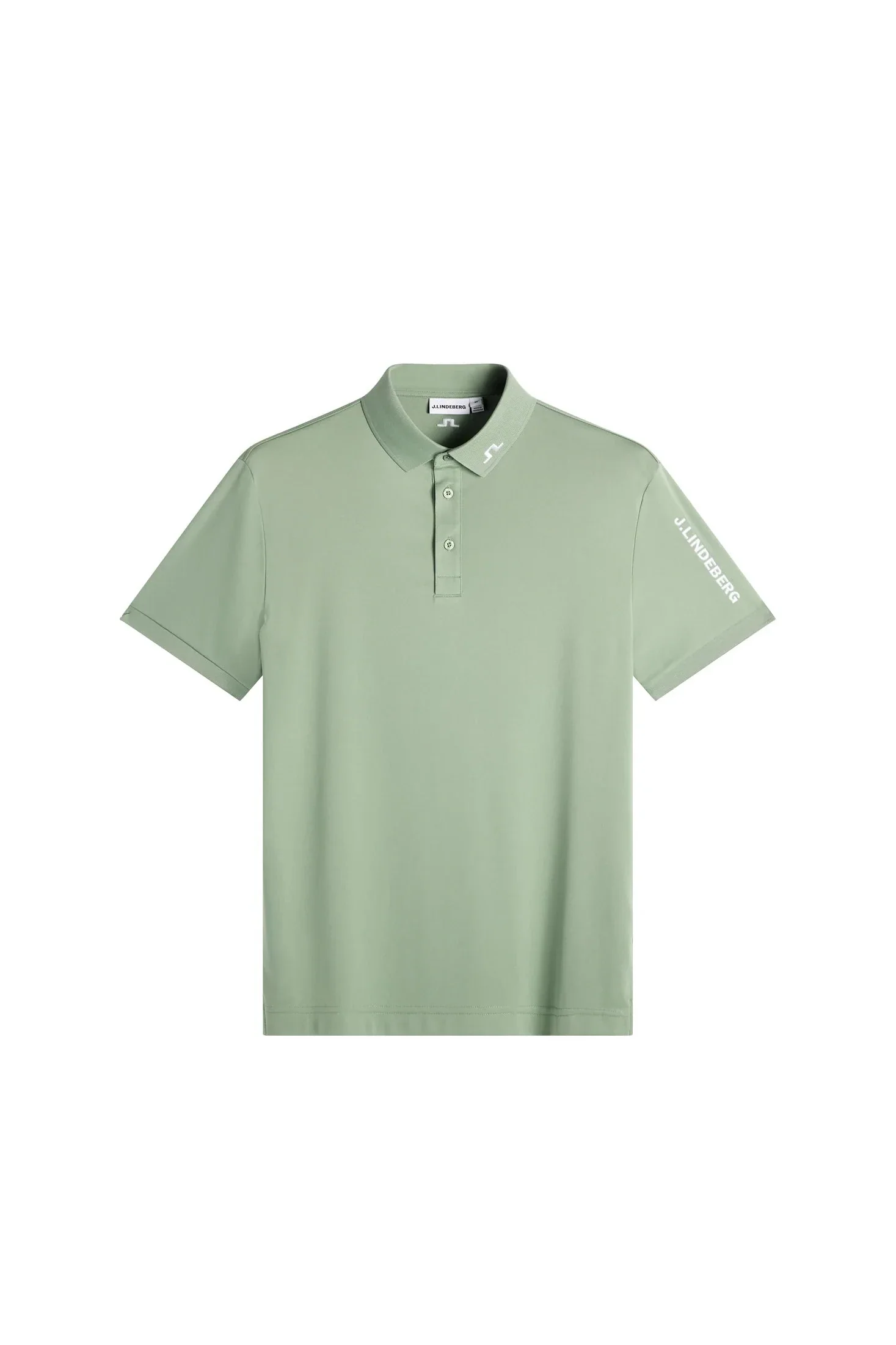 J.Lindeberg Polo Tour Tech Hedge Green - Image 3