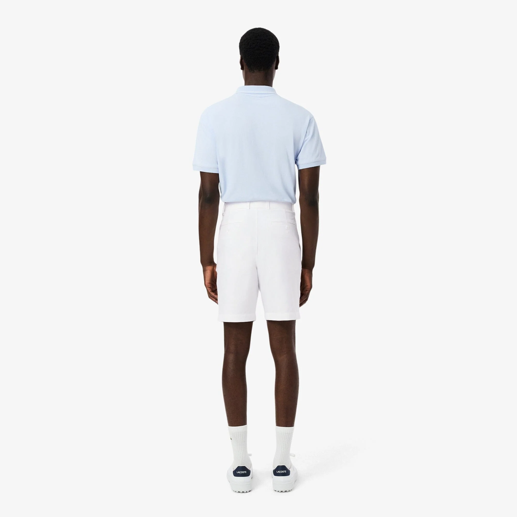 Lacoste Bermuda Golf Ultra Dry Blanc - Image 2