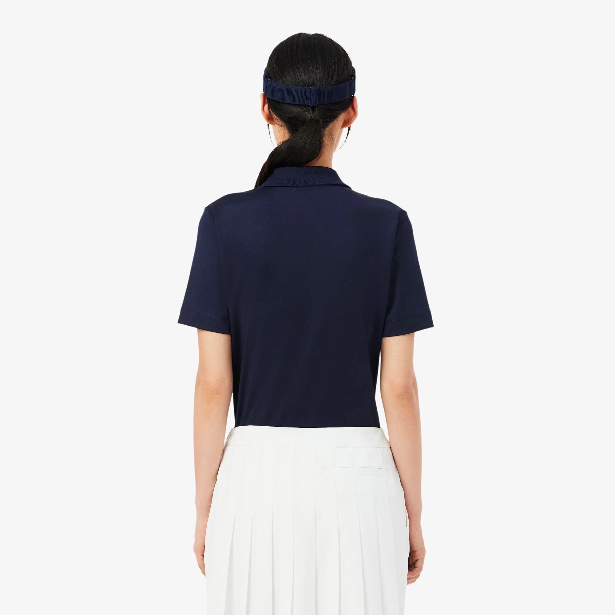 Lacoste Polo Golf slim fit stretch protection UV Bleu Marine - Image 3