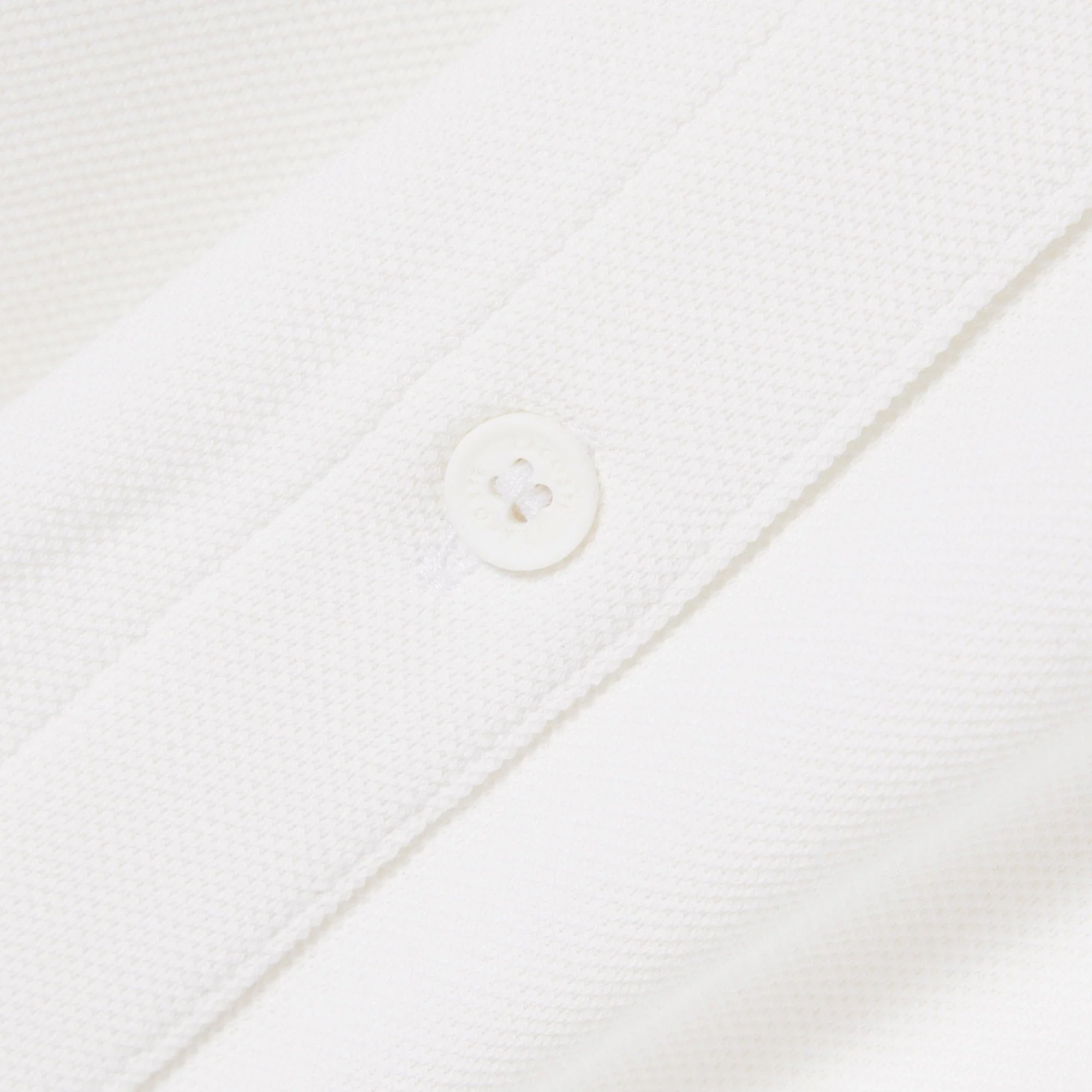 Lacoste Polo Golf thermorégulateur Petit Piqué Blanc - Image 6