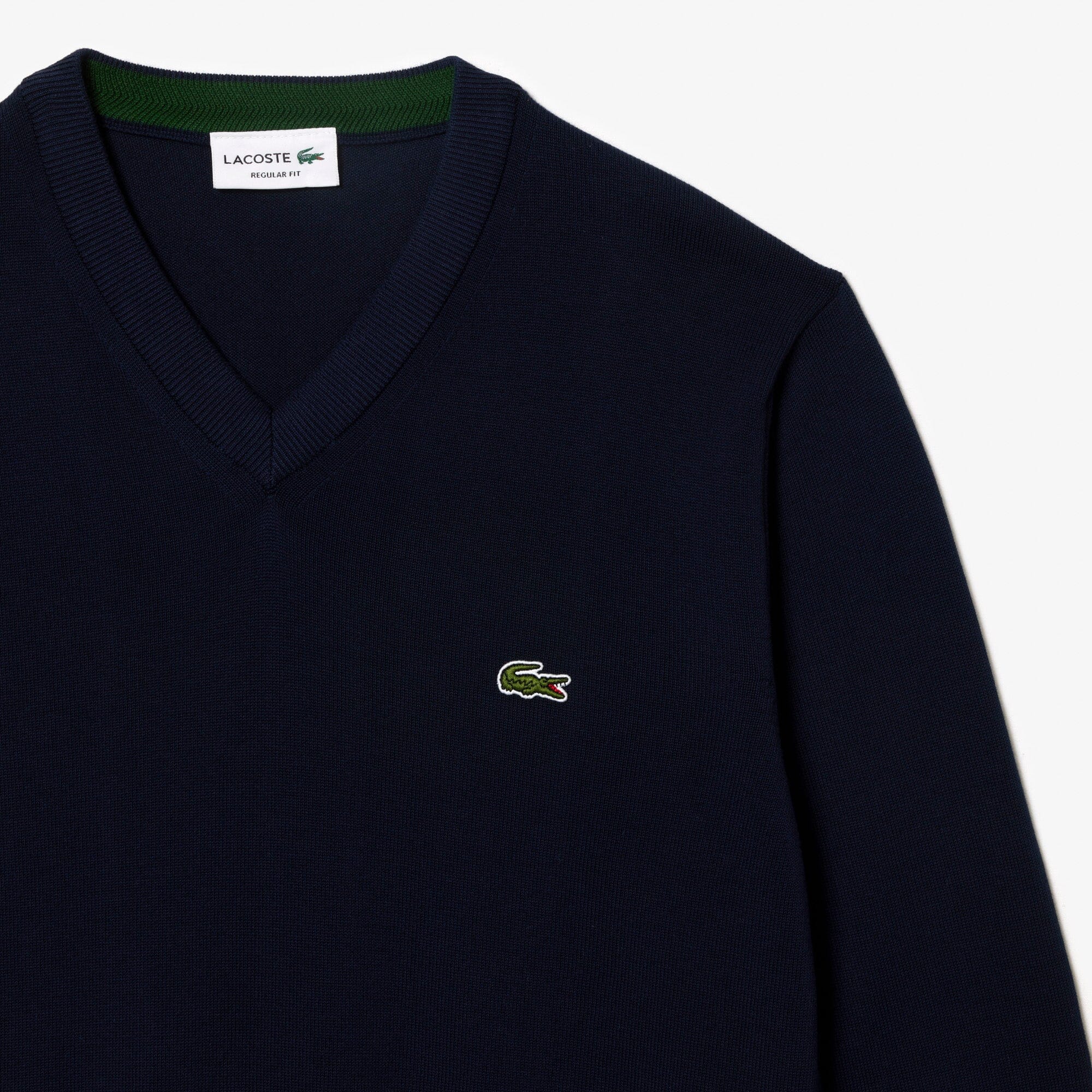 Lacoste Pull Tricot Navy - Image 2