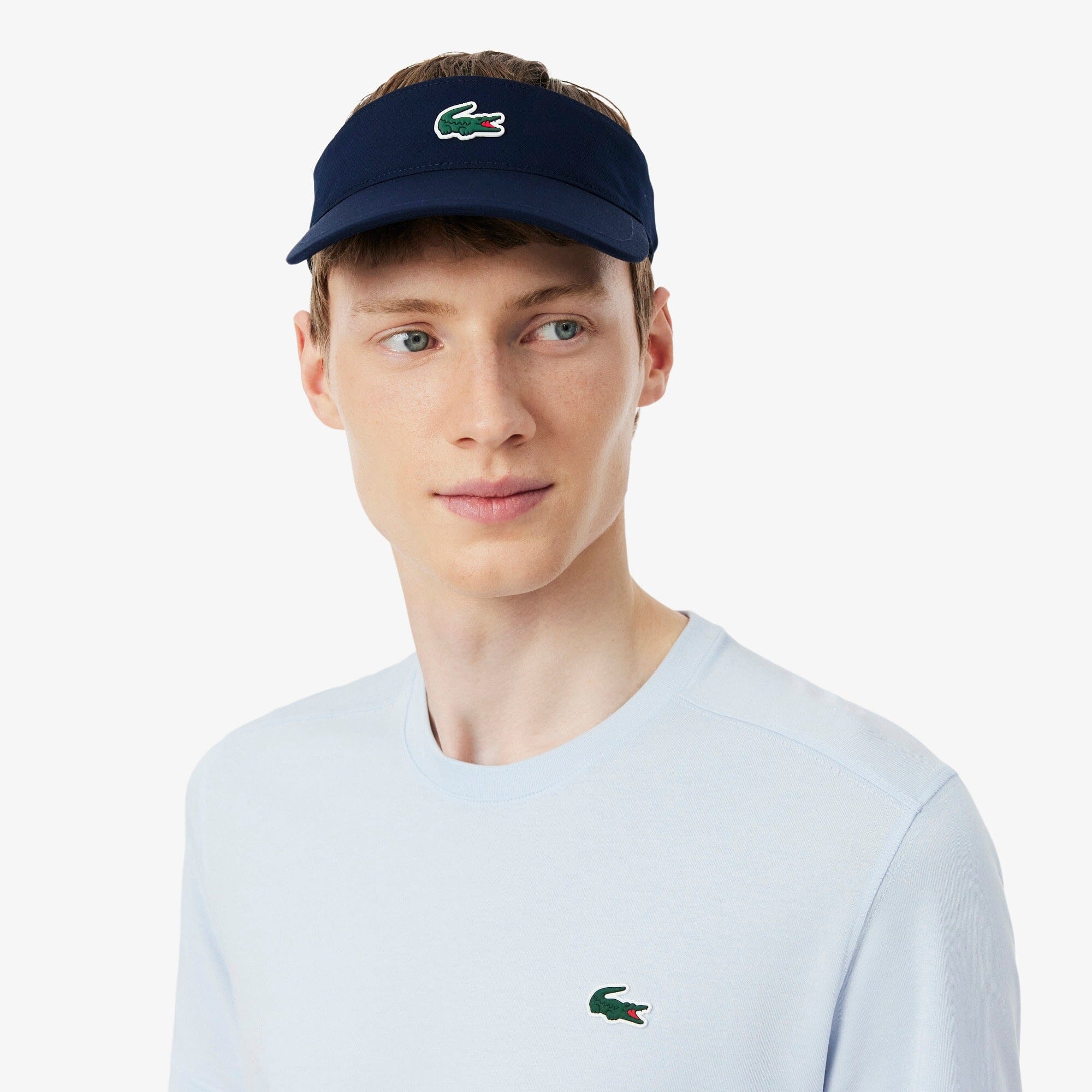Lacoste Visière Sport taffetas diamanté Bleu Nuit - Image 3