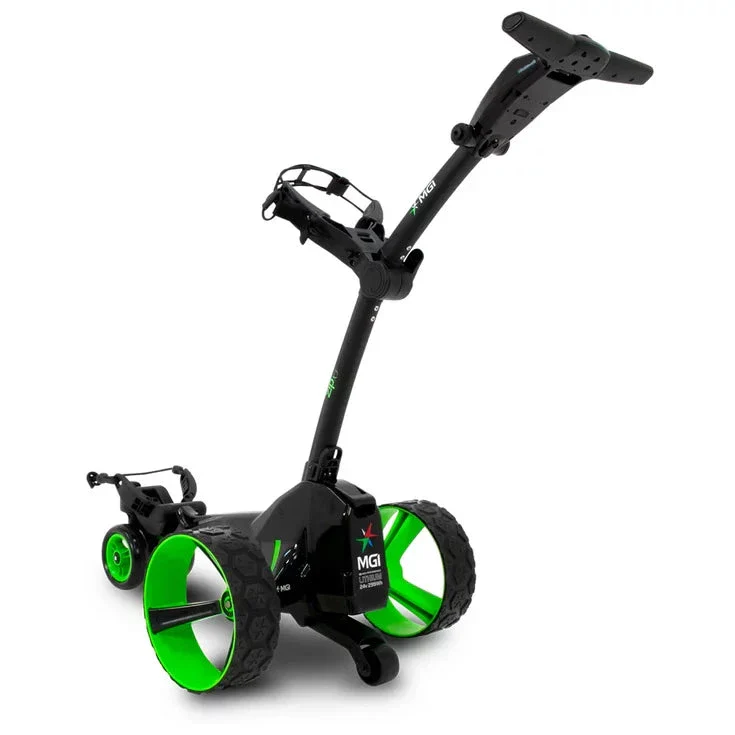 MGI ZIP X5 chariot de golf électrique compact Black Gloss - Image 3